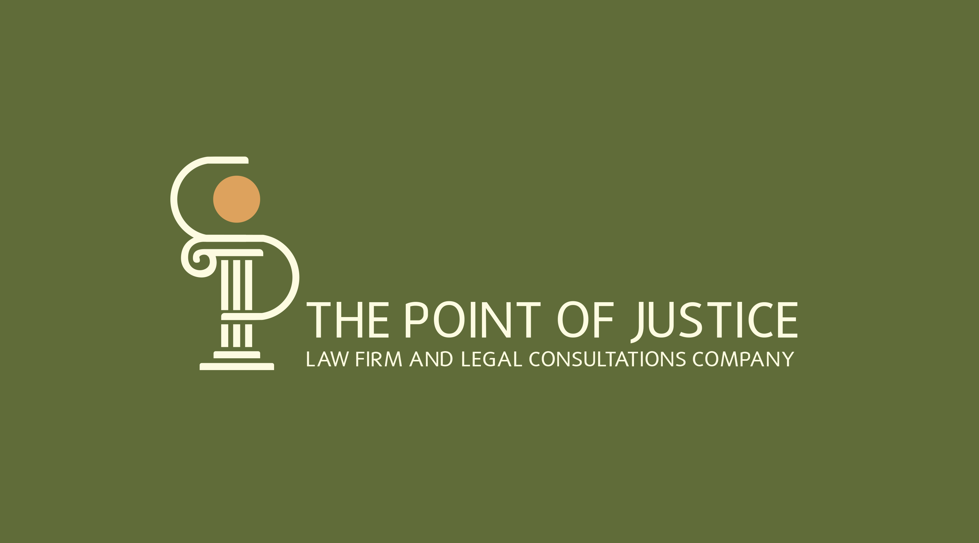 The Point of Justice Logo